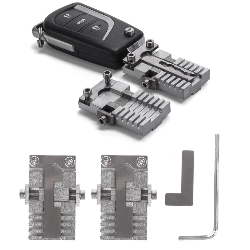 Piezas de abrazadera de fijación de máquina de llave Universal, herramientas de cerrajero para copia de llave, máquina cortadora duplicada para llaves especiales de coche o casa