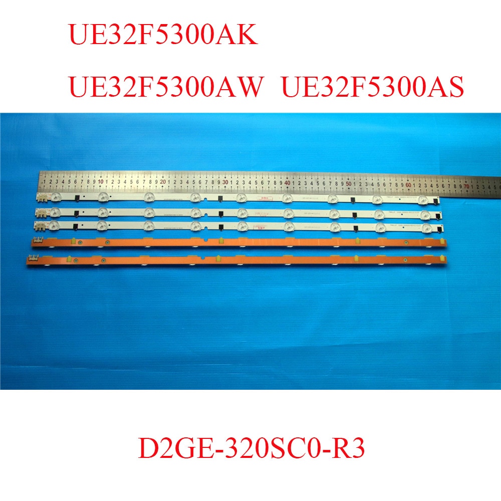 650mm TV LED Screen Backlight Strip For Samsung UE32F5300AK UE32F5300AW UE32F5300AS 32inchs TV LED Bars Brand Replacement