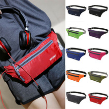 Brand Style Sports Running Bum Bag Fanny Pack Travel Waist Bags Phone Zip Belt Pouch Wallet