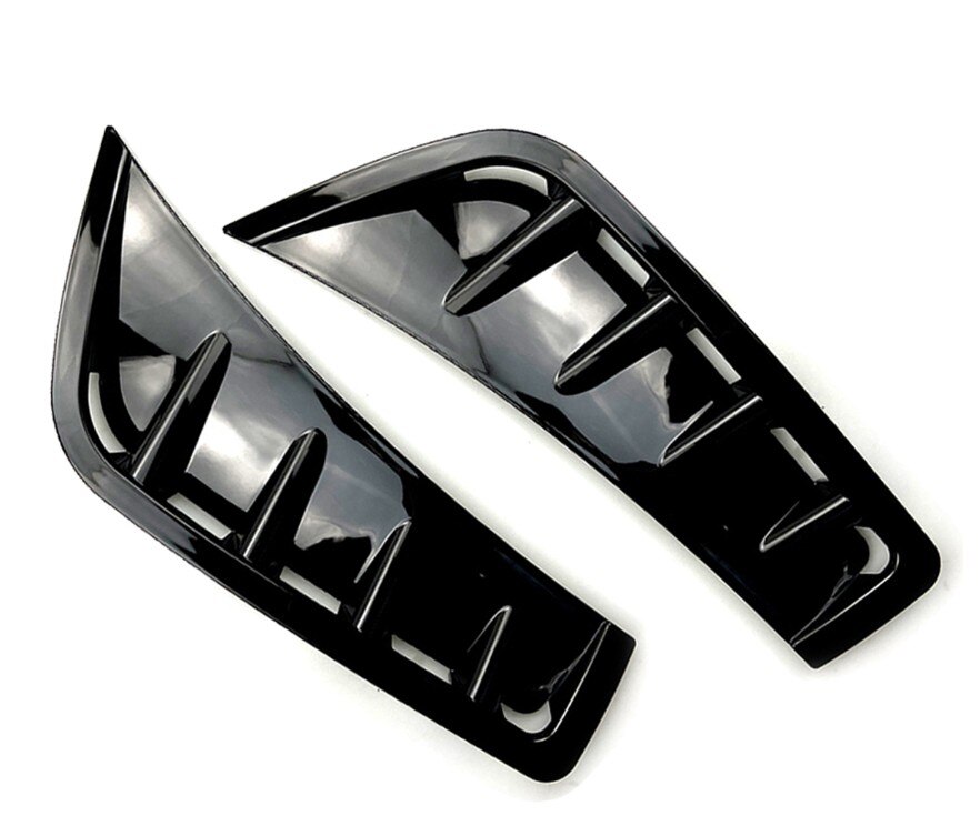 Front Bumper Side Air Vent Splitter Spoiler Canard For Mercedes GLC X253 Class GLC43 GLC63 GLC260 GLC300 + Styling Moulding
