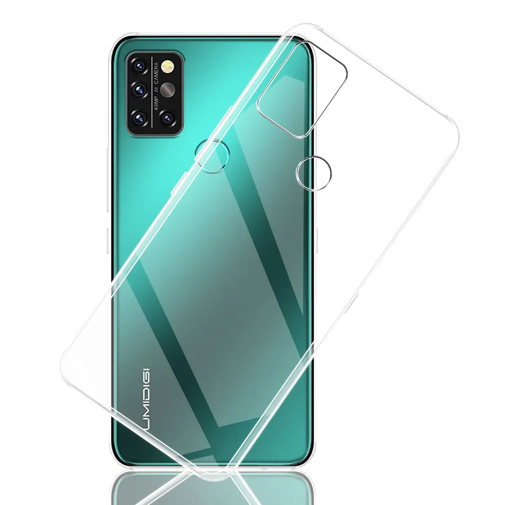 Para Umidigi A9 Pro funda ultrafina de silicona suave TPU funda trasera transparente para Umidigi A5 A7 Pro Coque Umidigi A11 ProMax Fundas
