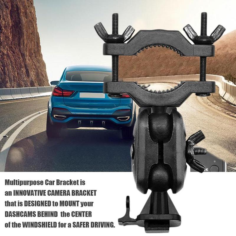 Voiture caméra support pare-brise ventouse support de montage caméra accessoires DVR numérique vidéo voiture support enregistreur pour voiture T2B8