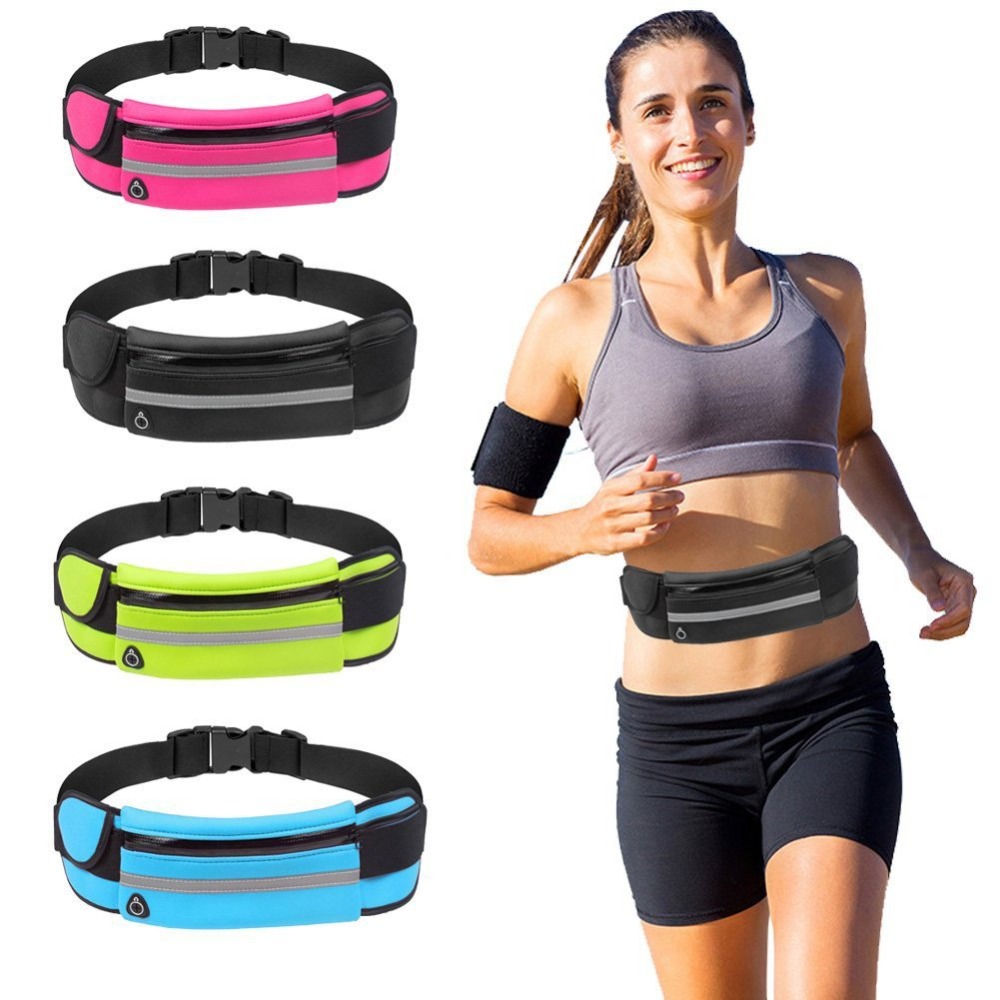 Buylor Sport Taille Verpakking Vrouwen Mannen Running Belt Heuptas Waterdicht Fanny Pack Portemonnee Mannen Pouch Riem Draagbare Telefoon Houder gym