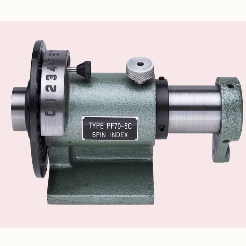 5C Precision Spin Index Fixture Collet 236 x 110 x 134 mm For CNC Milling Drilling Grinding Machine