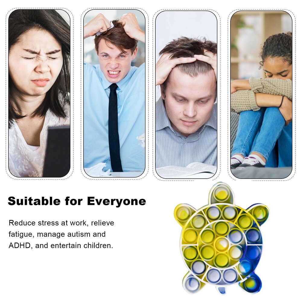 Funny Pop Fidget punk juguetes es burbuja juguetes Anti estrés aliviar autismo Anti estrés caja Poppit Squishy antiestrés