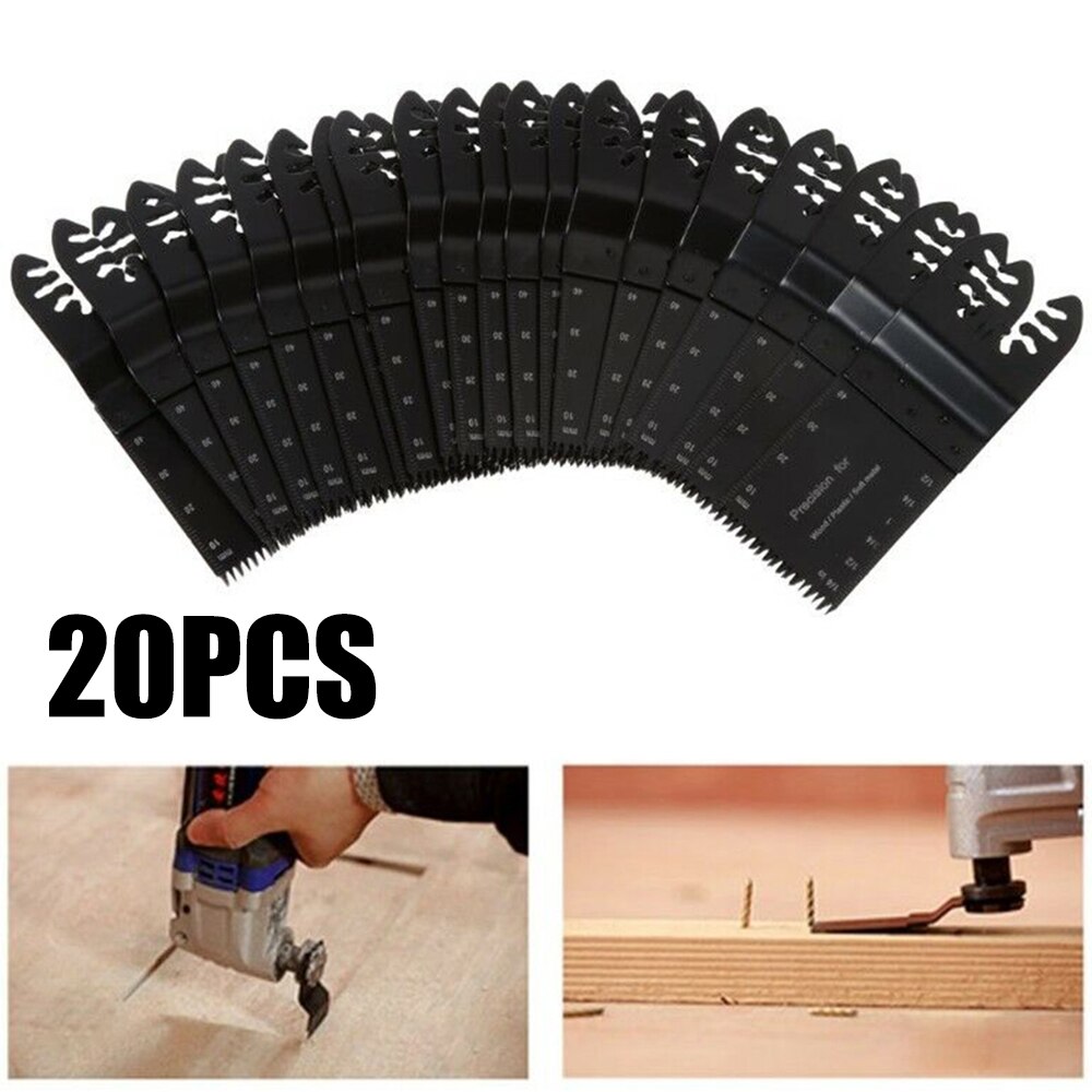 20 Pcs Precisional Oscillerende Zaagbladen Accessoires Multi Tool Saw Snijders Houtbewerking Tool Cutting Blade
