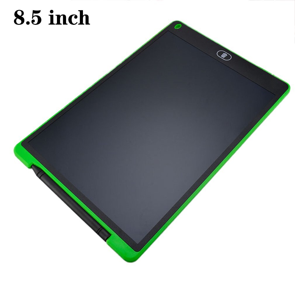 Tavolo da disegno elettronico da 12 pollici tavoletta da scrittura con schermo LCD tavolette da disegno grafiche digitali lavagna elettronica + penna: 8.5 inch Green 1PC