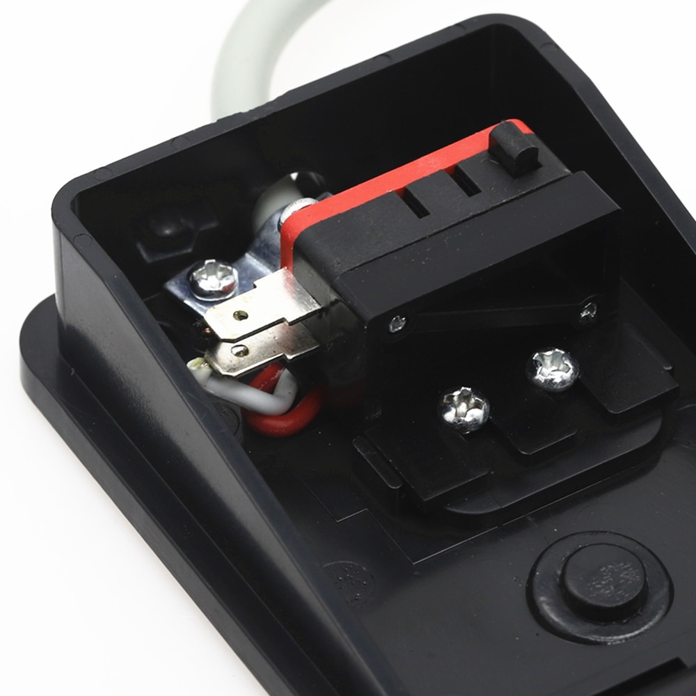 FS-1 Momentary Plastic Anti-skid Foot Switch 10A/250VAC NO+NC Electric Power Foot Pedal Switch