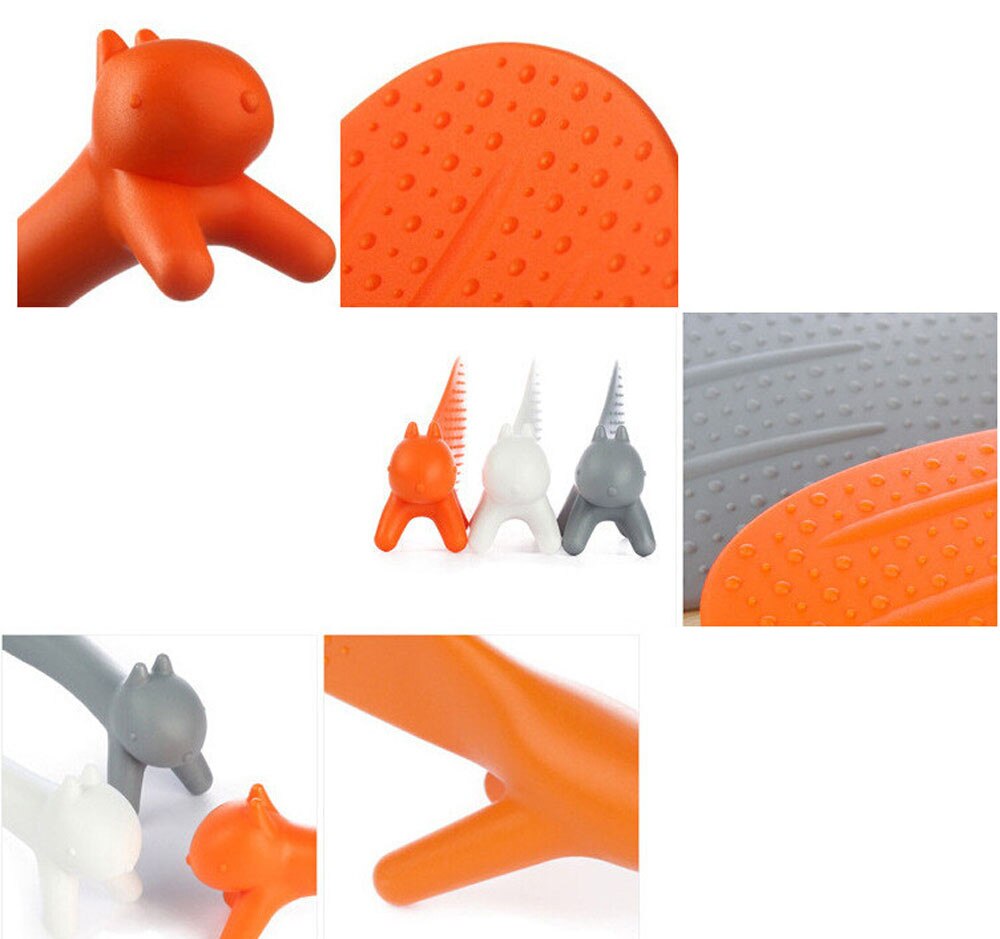 Kitchen Tool Korean Cute Lovely Kitchen Supplie Squirrel Shaped Ladle Non Stick Rice Paddle Meal Spoon Special LadlesF96