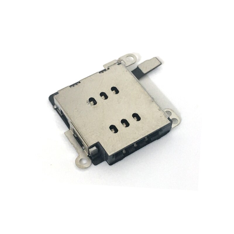 Originele Voor Iphone Xr Dual Enkele Sim Kaartlezer Houder Lade Sim Card Socket Slot Flex Kabel Vervanging