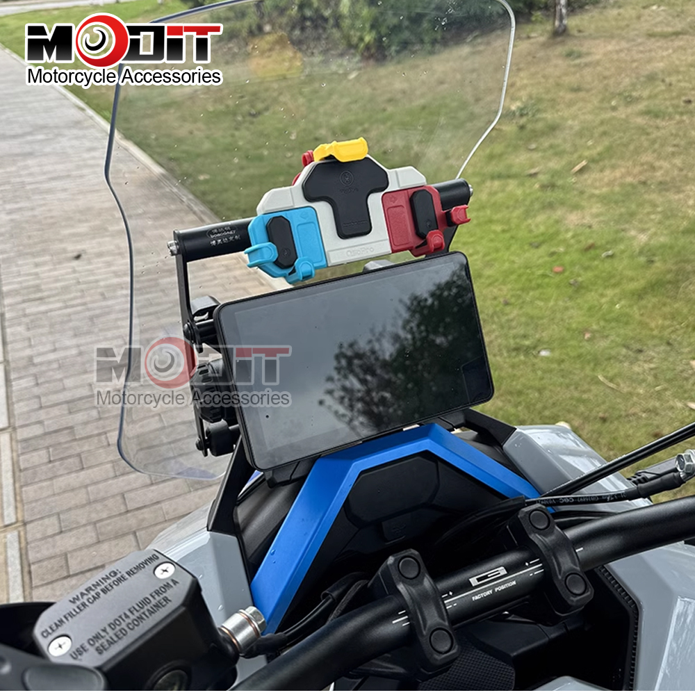 For ZONTES 368E 368D 368M 368G 368 Motorcycle Accessories 12MM 22MM Mobile Phone Holder GPS Navigation Bracket Phone Stand