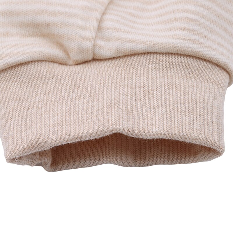 Baby Anti Scratching Gloves Cartoon Pattern Anti-Grasping Gloves Newborn Protection Products Kid Striped Glove