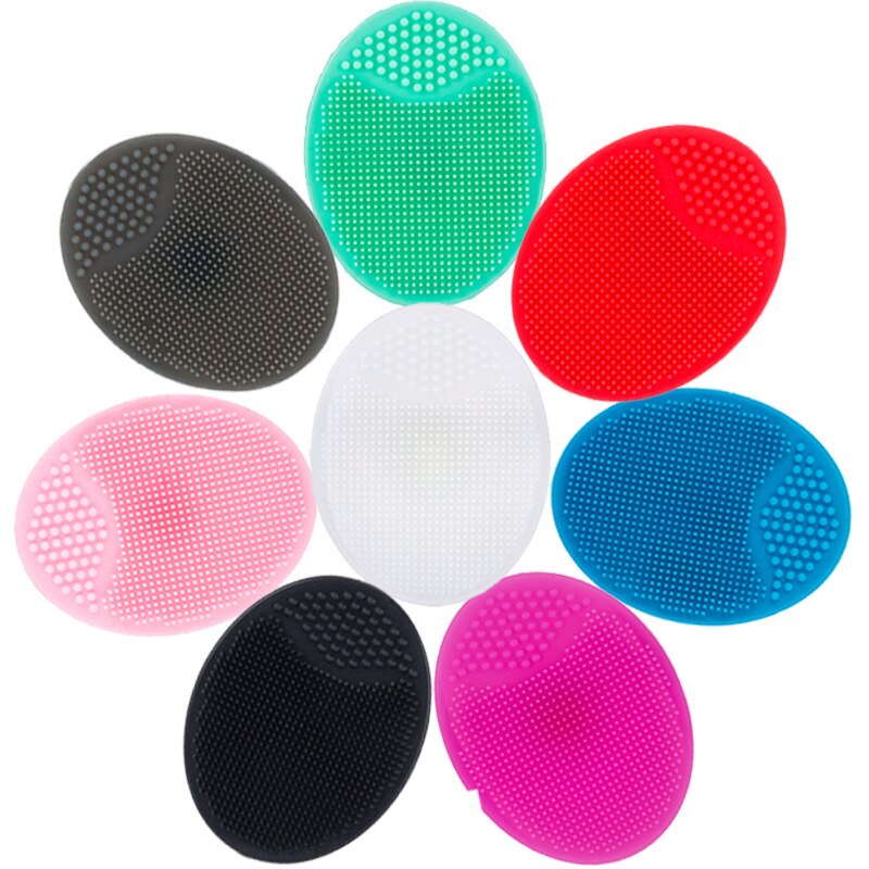 Silicone Face Cleansing Brush Facial Deep Pore Skin Care Scrub Cleanser Tool Mini Beauty Soft Deep Cleaning Exfoliator Care