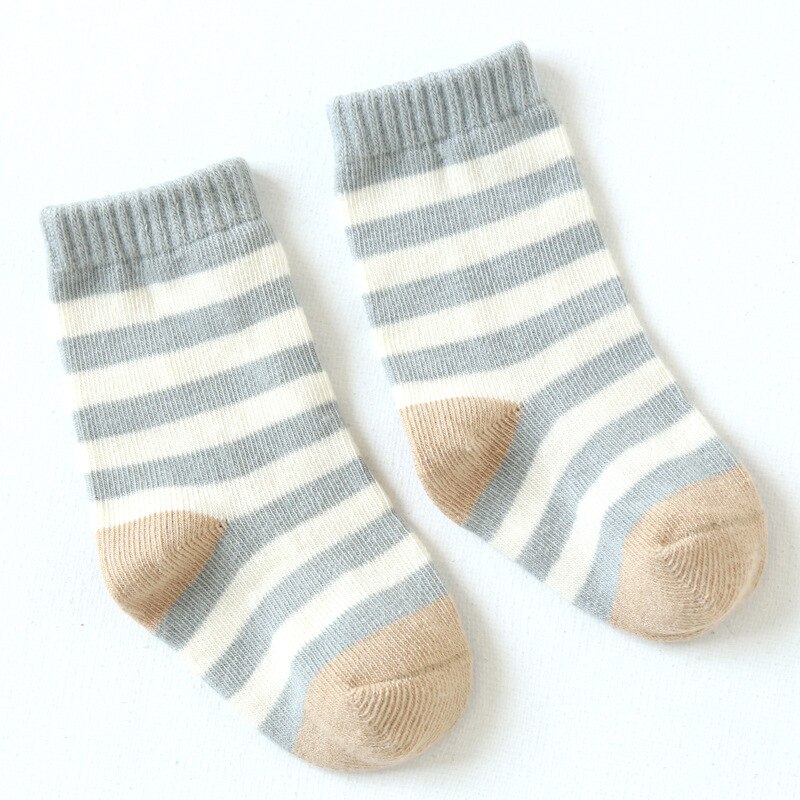 2020 nowych dzieci bawełniane w paski skarpetki chłopcy dziewczęta modne skarpetki dzieci babie lato miękkie skarpetki