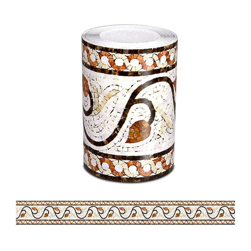 Self Adhesive Wall Stickers Waterproof Baseboard Wallpaper Border PVC European style Wall Sticker For Kitchen Bedroom Home Decor