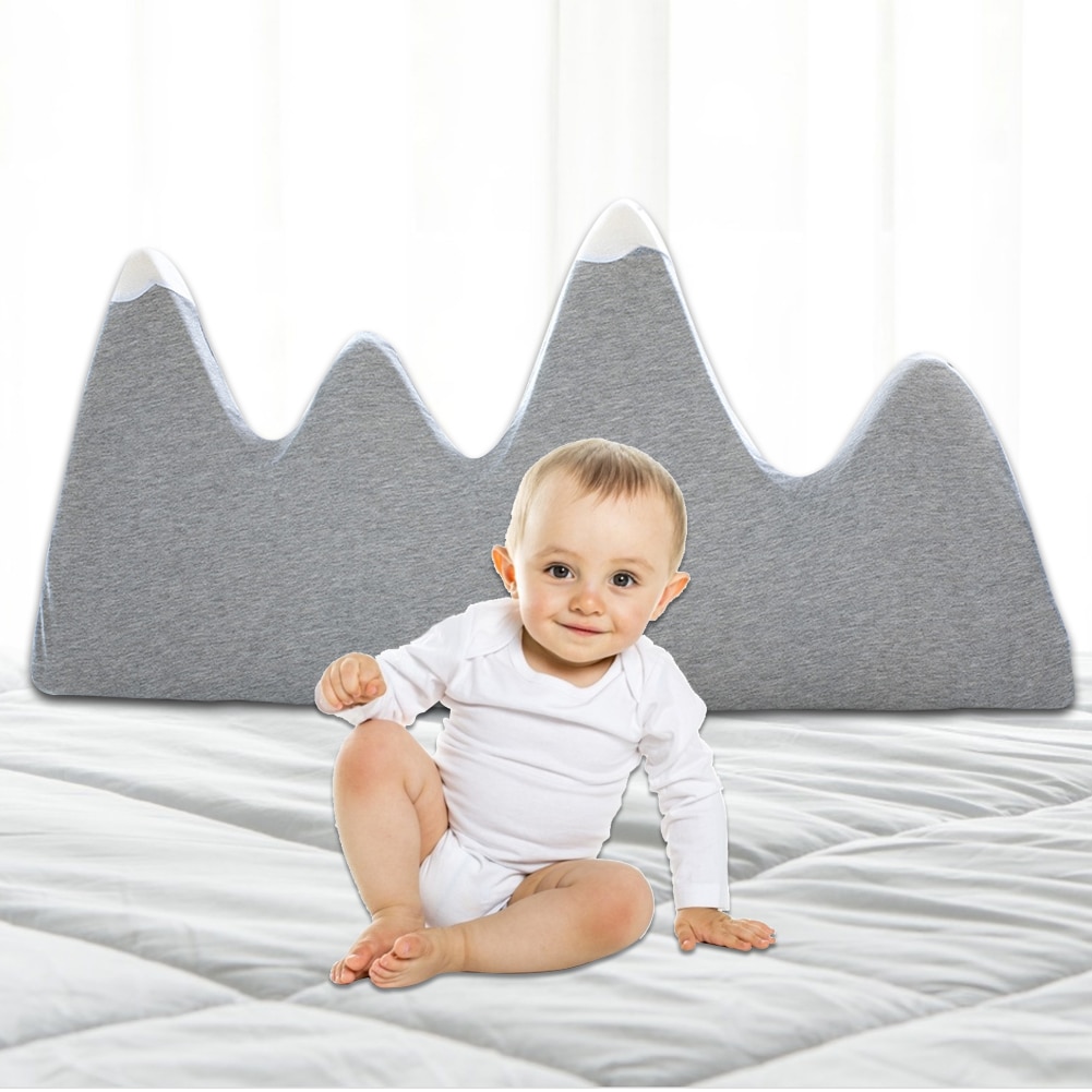 Katoen Baby Crib Bumpers Ademend Wieg Beddengoed Bumper Wasbare Gewatteerde Crib Liner Set Voor Baby Meisjes Veilig Bumper Guards Prote