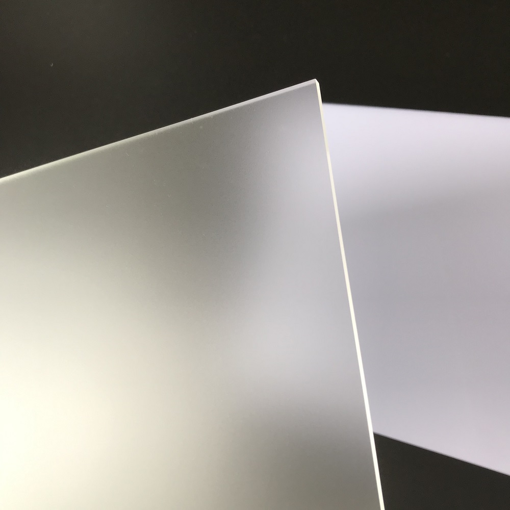 200x300mm givré feuille acrylique mat pmma perspex épaisseur 2mm à 8mm