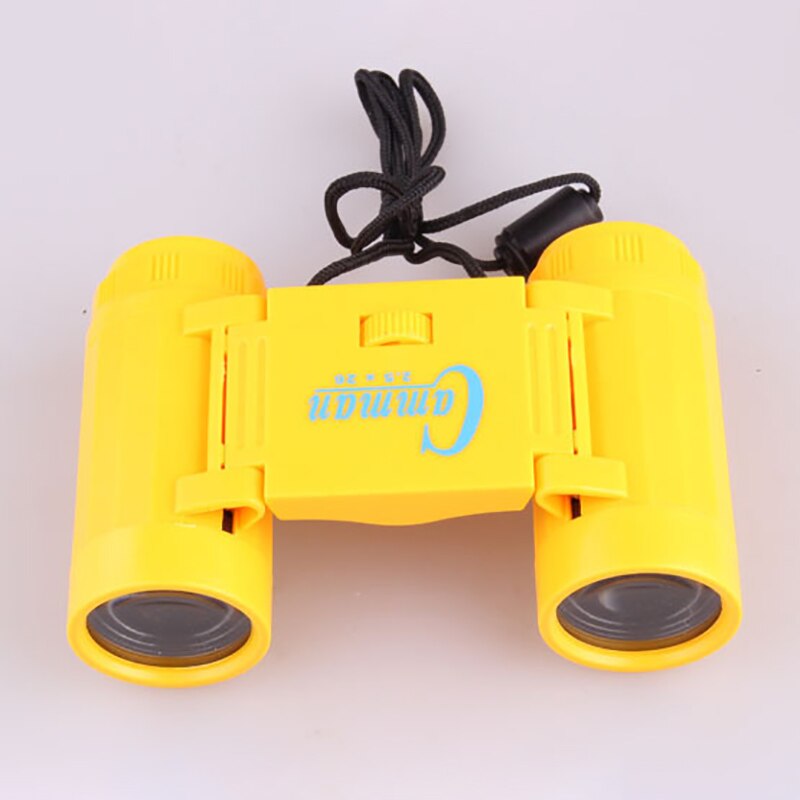 Opvouwbare Kid Kinderen Lichtgewicht Vergroting Speelgoed Verrekijker Telescoop Met Hals Tie Strap Caleidoscoop: 3
