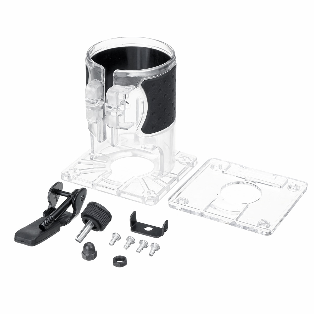 Taglierina per bordi in plastica con base in plastica per rifinitore per Makita RT0701C Worx WU601 accessori per macchine da taglio elettriche: A Kit