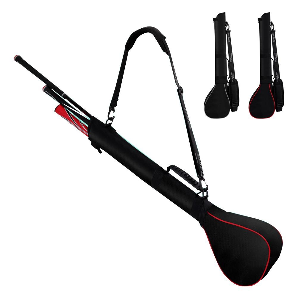 HobbyLane Portable Lightweight Golf Clubs Carry Bag with Three Clubs Mini Nylon Golf Clubs Travel Bag