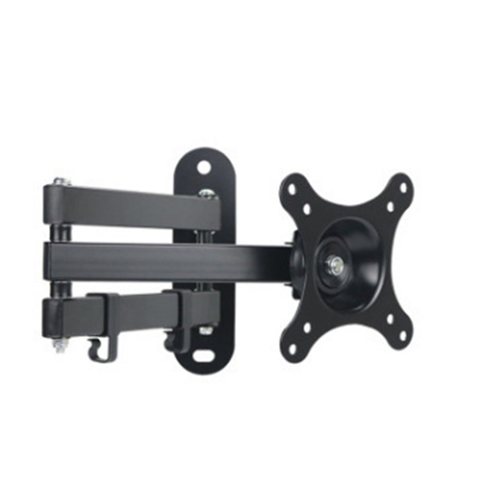 Universal Adjustable TV Wall Mount Brackets Support Rotation for 10 - 27 Inch LCD LED Flat Panel TV