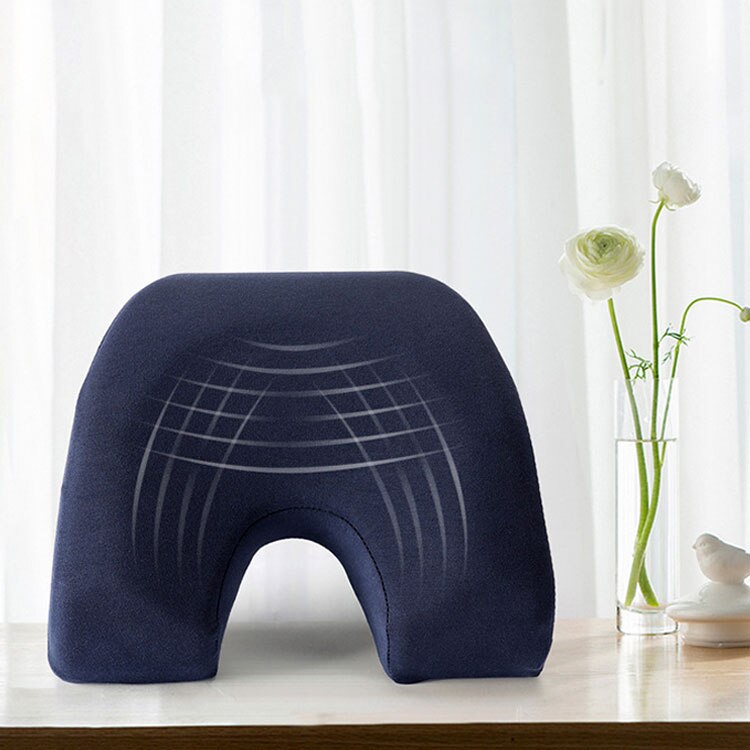 Multifunctional Solid color Nap Pillow Desk Sleeping lumbar pillows lunch Break Memory Foam Pillows