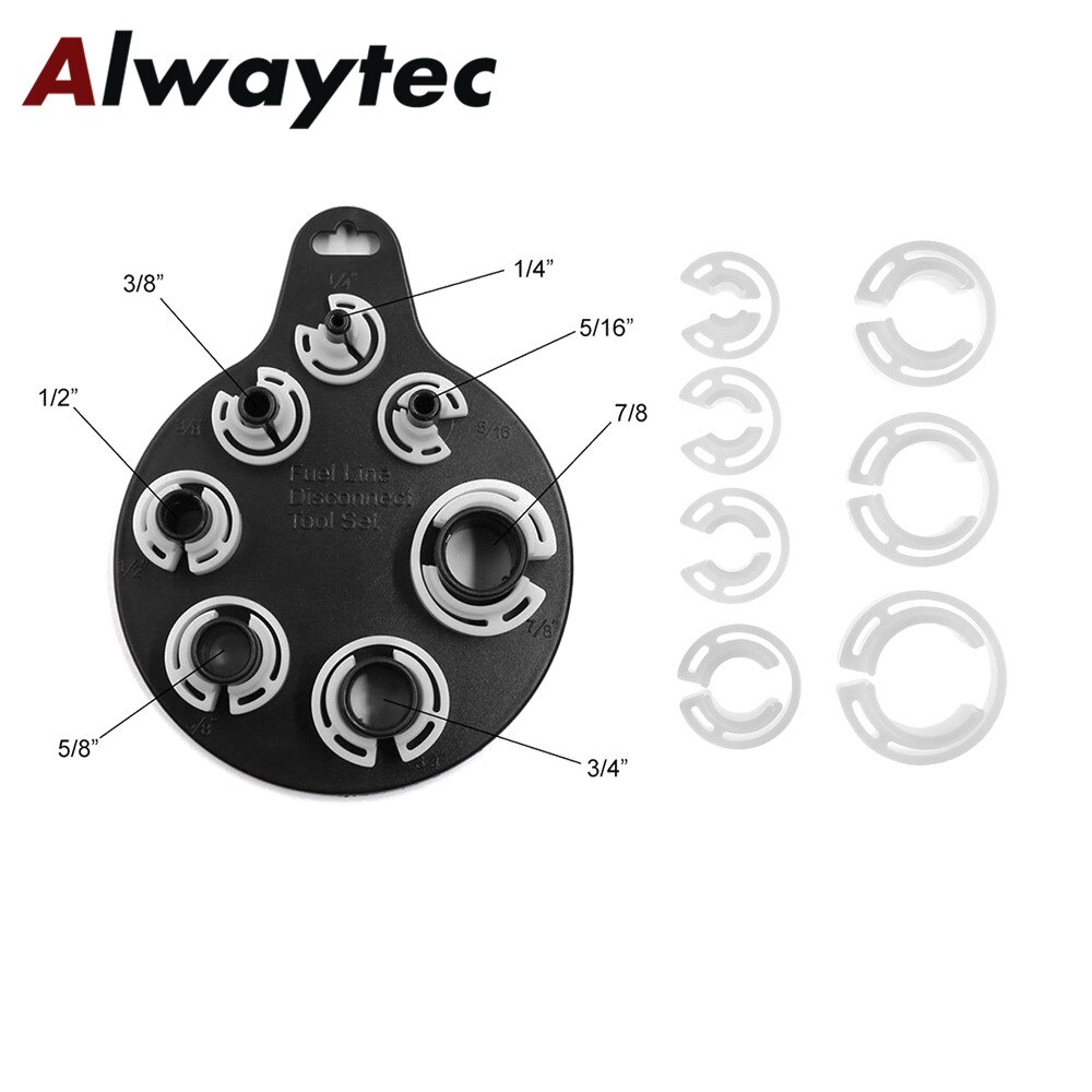 7pcs fuel line disconnect tool air conditioning pipe removal automobile air conditioning maintenance tools set