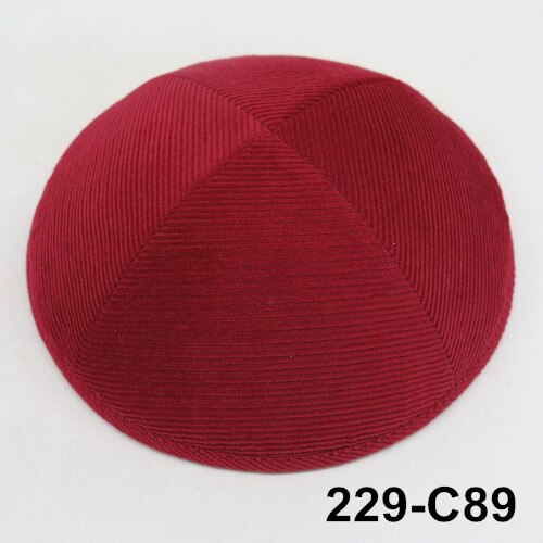 Kippot kippa kippah kipa skullies fløjlsbukser 19 cmbeanies jødehat kasket: 229 c 89