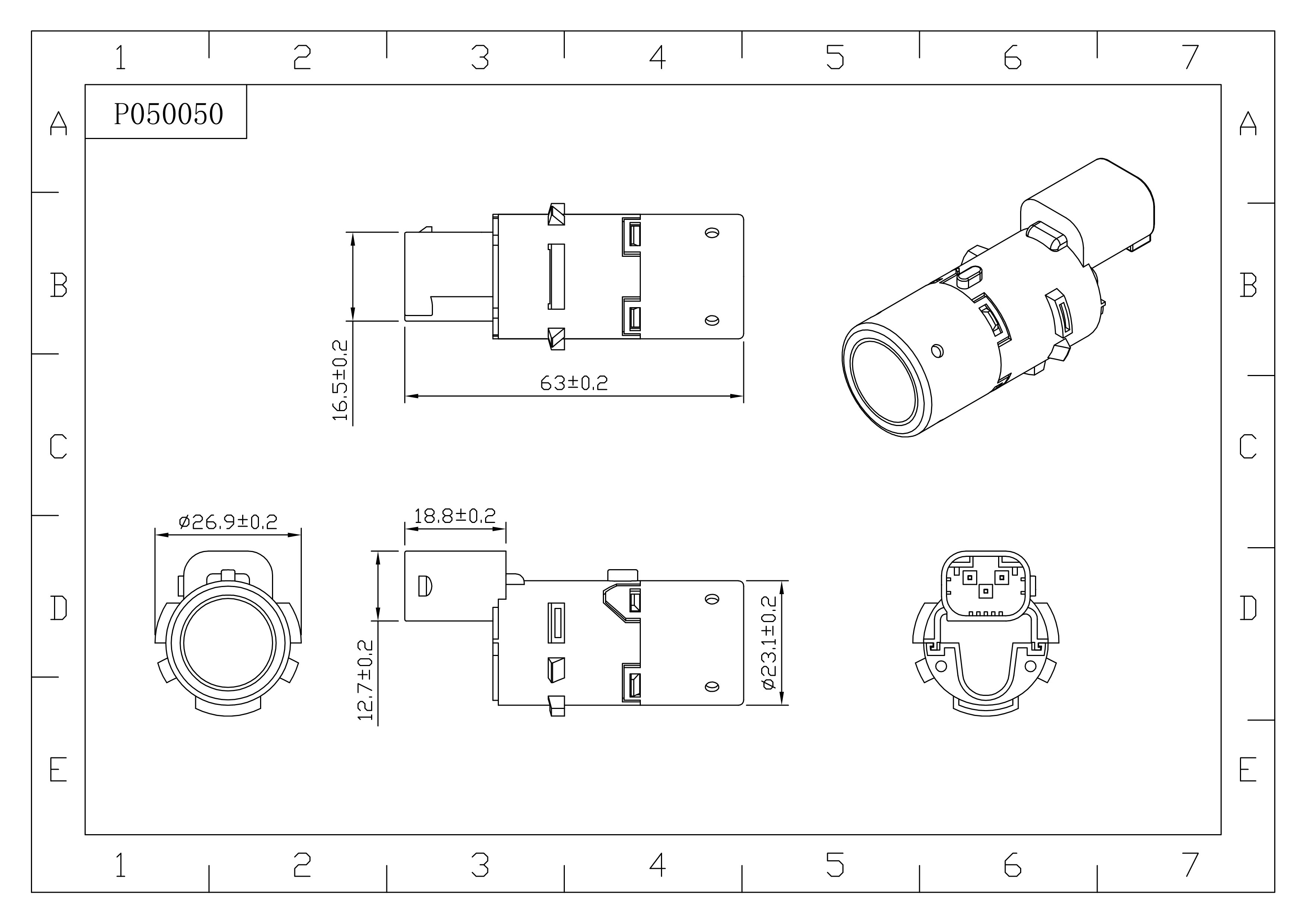Parking Sensor voor Ford 2001-2007 MONDEO MK3 4760453