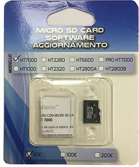 Micro Sd-Upgrade Naar 100-200 HT7000 Euro