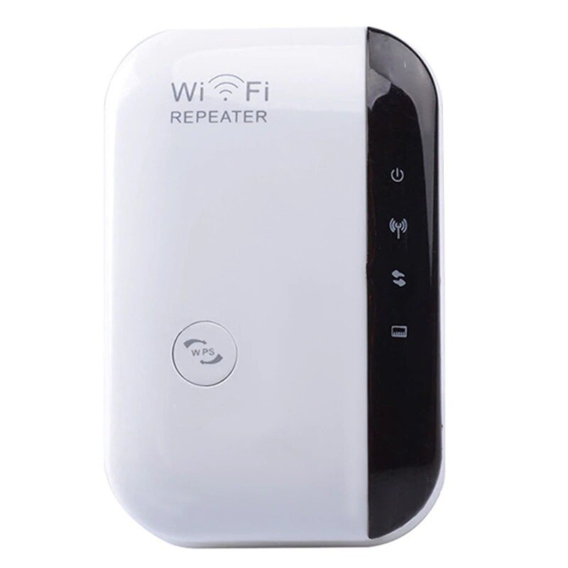 Wifi Draadloze Wifi Repeater Wifi Extender 300Mbps Wifi Versterker 802.11N/B/G Booster Repetidor Wi Fi reapeter Access Point: WHITE