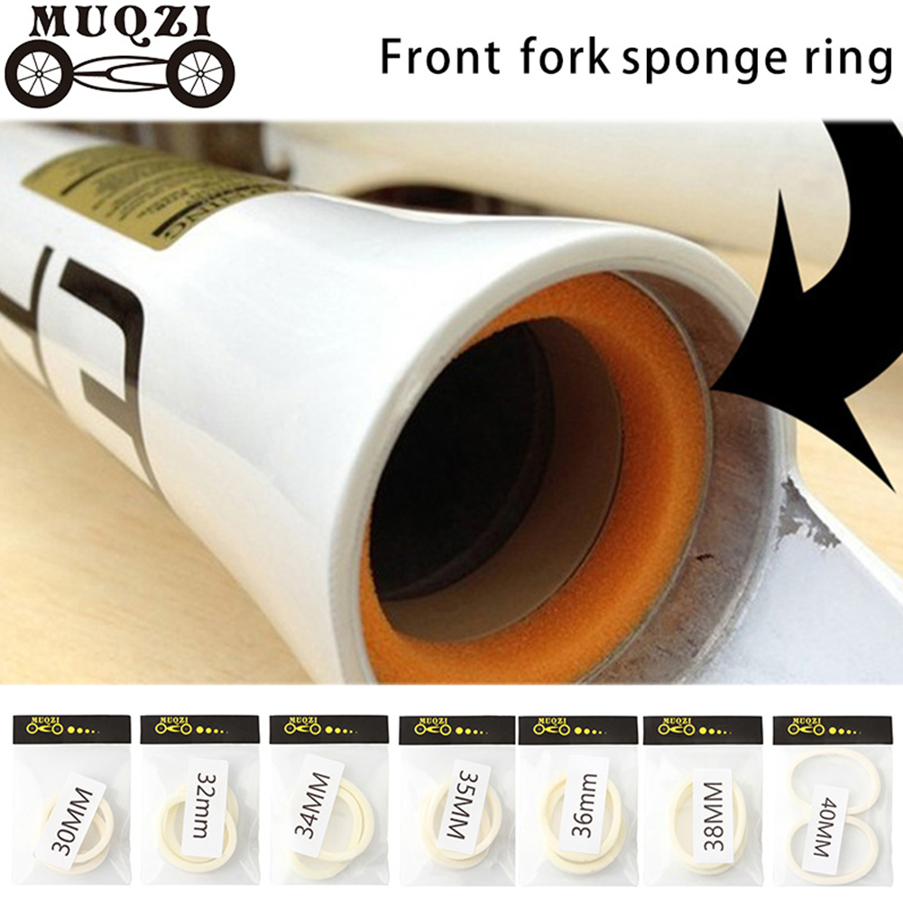 Horquilla para bicicleta, anillo de esponja, sello de absorción de espuma de aceite, retenedor de suspensión, accesorios para bicicleta, 32mm, 30mm, 32mm, 34mm, 35mm, 36mm, 38mm, 40mm