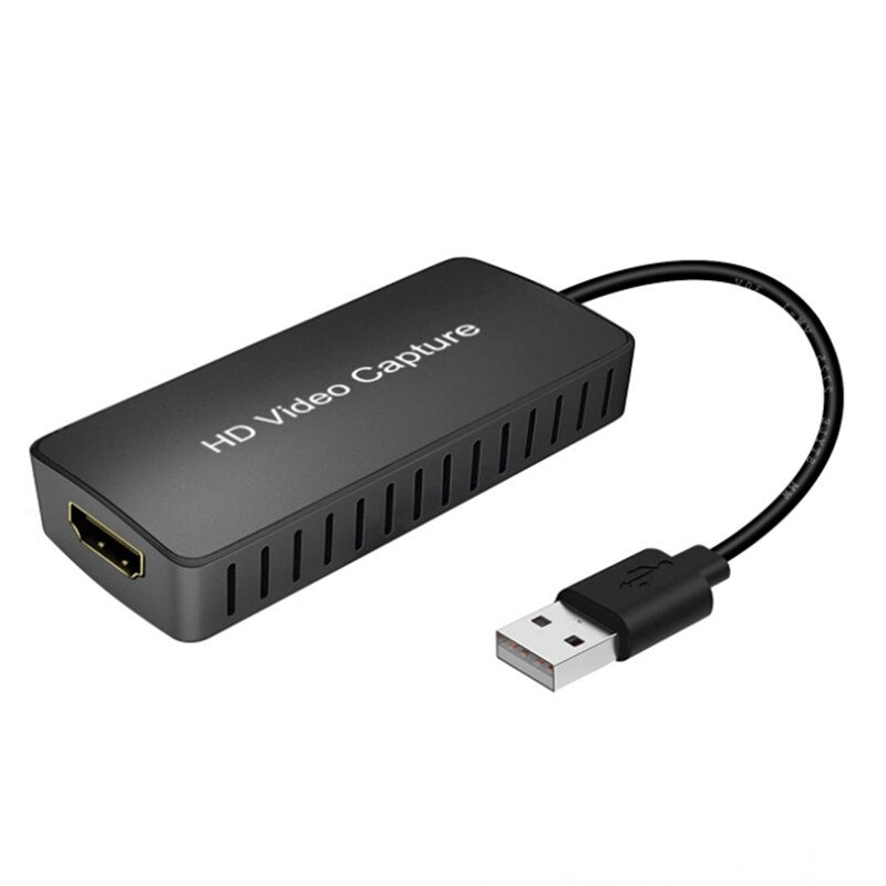 -USB 2.0 Capture HDMI HD Video Capture Dongle, HDMI Game Broadcast Live Capture Card Device: Default Title