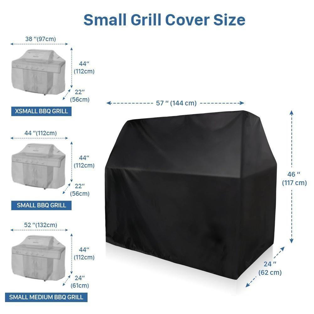 1PC Waterproof BBQ Grill Barbeque Dust-proof Cover Outdoor Furniture Anti Dust Protector For Gas Charcoal Electric Barbe QA 101