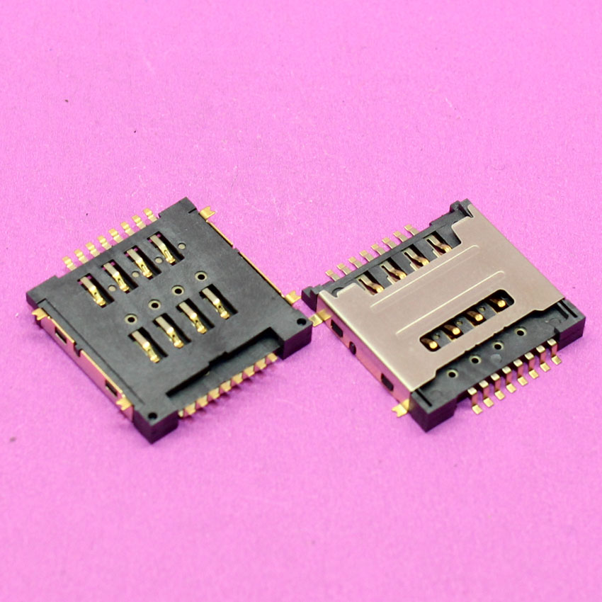 YuXi-Soporte de toma de tarjetas SIM para móvil, reemplazo de ranura de bandeja para Huawei Y320, G7300, Y325T, T00, Y325, Y518, G600/para teléfonos móviles Huawei ot7040d