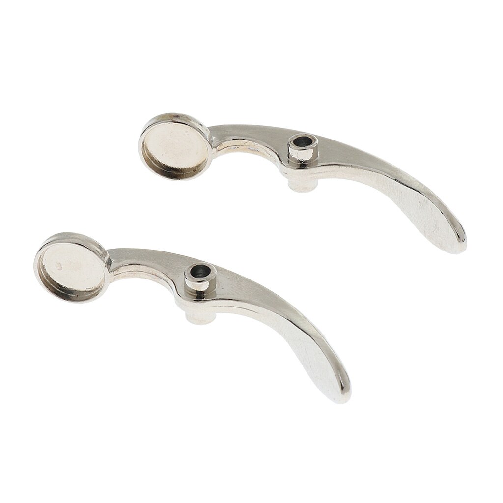 2pcs Metal Trumpet Spit Valve Water Key Valve Piston Brass Instrument Replacement Parts Accessories for Trumpet Brass Instrument