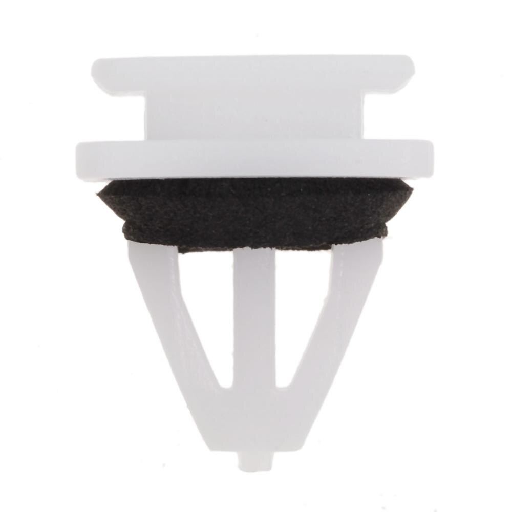 20pcs Car Rocker Cover Trim Clips Panel Sill Guard Moulding Side Skirt Nylon Retainer For Honda Civic CRV