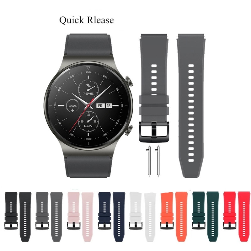Novo estilo oficial cinta para huawei relógio gt 2 pro banda de silicone para huawei gt2 pro gt2pro pulseira correa
