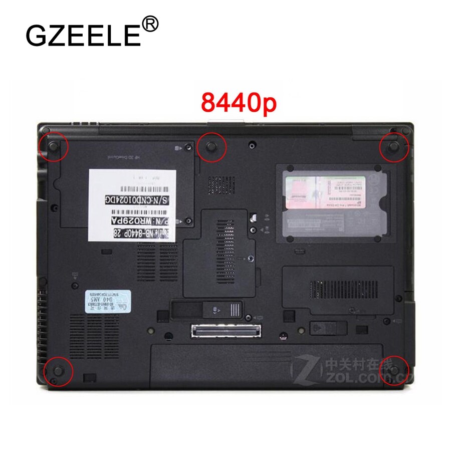 Neue 5 stücke Laptop Gummi Füße Fuß Für HP für Elitebook 6930p 8440p 8440w 8540p 8540w 8730W 8740W Serie BODEN