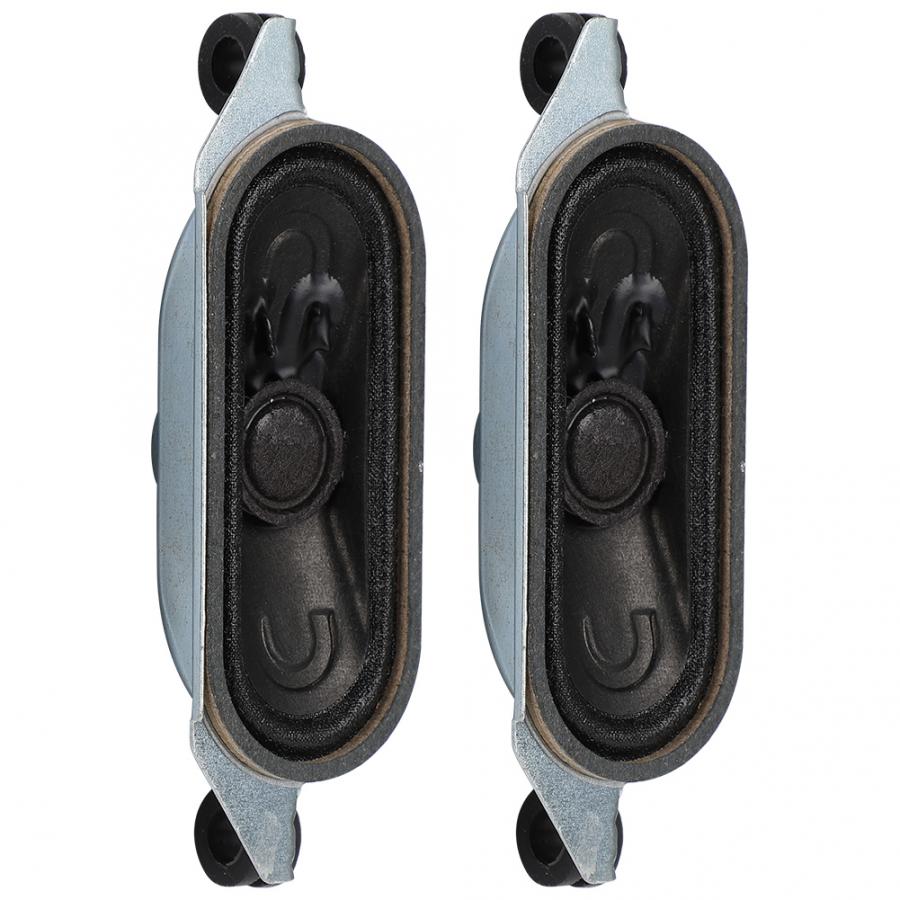 2Pcs 4ohm 5W Bass TV Speaker LCD TV Television Speaker Loudspeaker with Deep Bass Effect for Home Use 450Hz-20KH