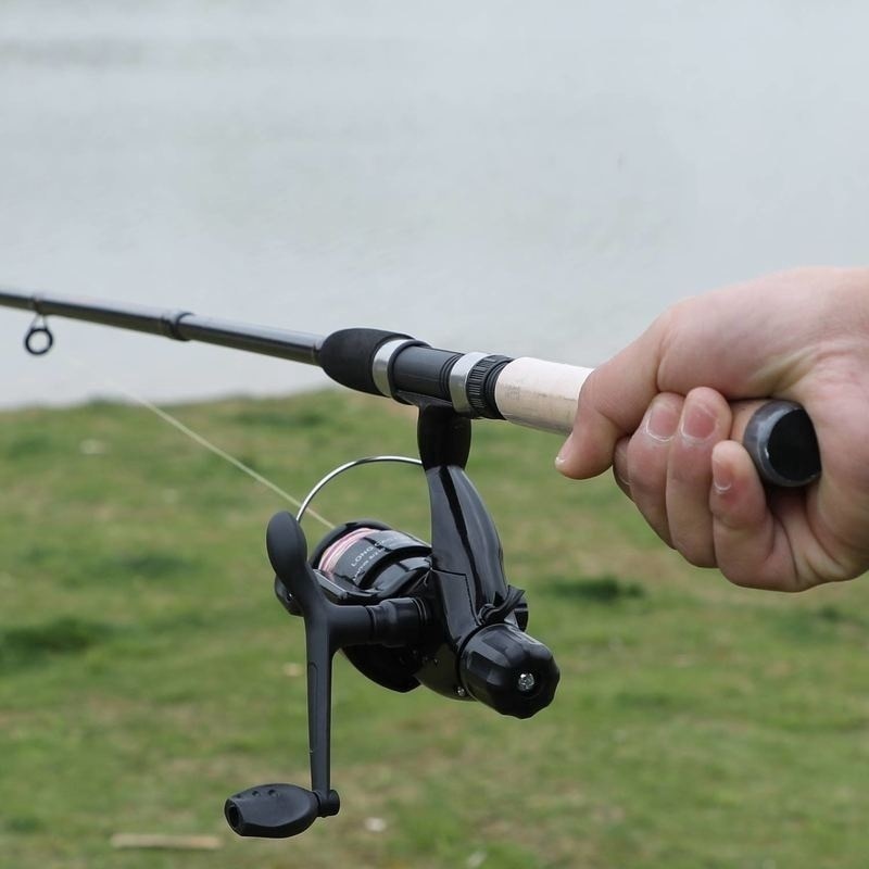 Sougayilang Carp Fishing Rod Reel Set 3M Spinning Fishing Feeder Rod and 2BB Carp Fishing Reels Rod 150m Line Fishing Combo