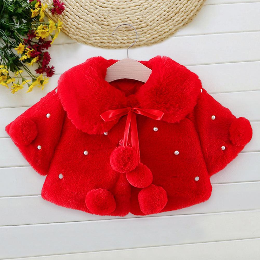 Bébé fille enfants manteau coton manches longues boutons solide ample Version épaissir polaire quotidien loisirs vêtements