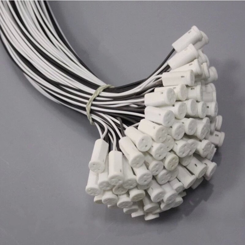 5pcs Practical G9 MR16 MR11 GU10 G4 led Socket plug Crystal lamp Holder Head Wire Connector 12V 10-20W lamp base