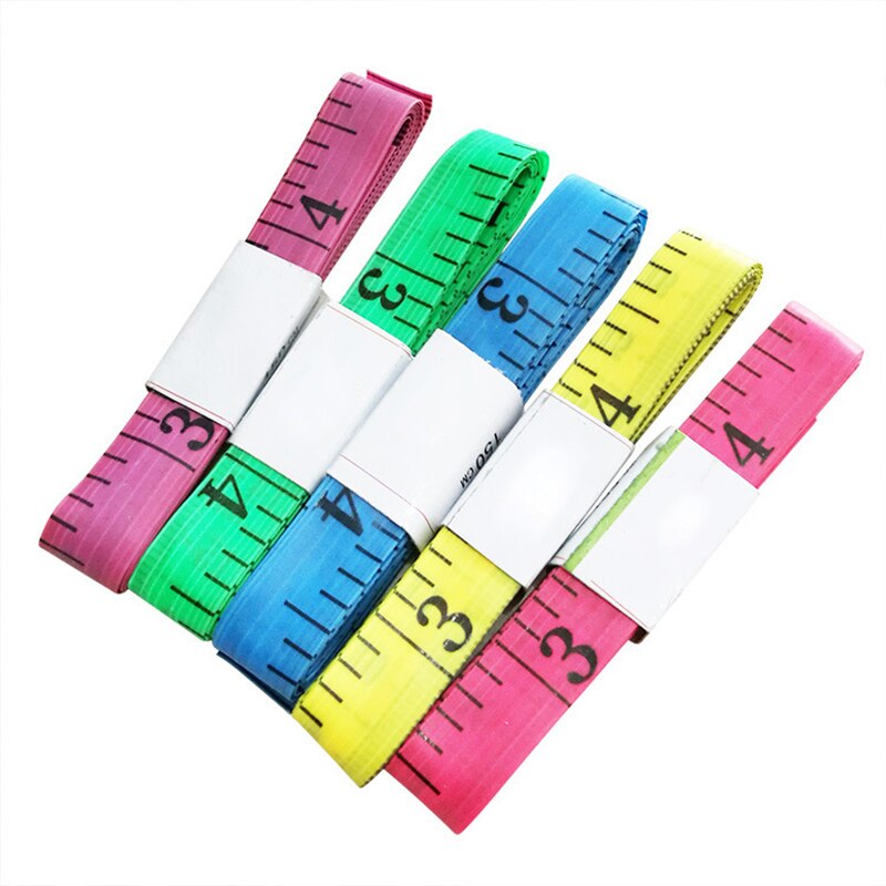 Body Measuring Ruler 1.5m Sewing Tailor Tape Measure Mini Soft Flat Ruler Centimeter Meter Sewing Measuring Tape: not Iron head 1.5m