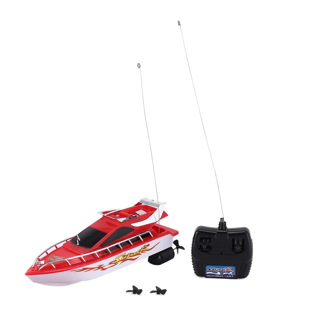 C101A Mini Radio Afstandsbediening Rc High Speed Racing Boot Speed Voor Kids Kinderen Toy Simulatie Model