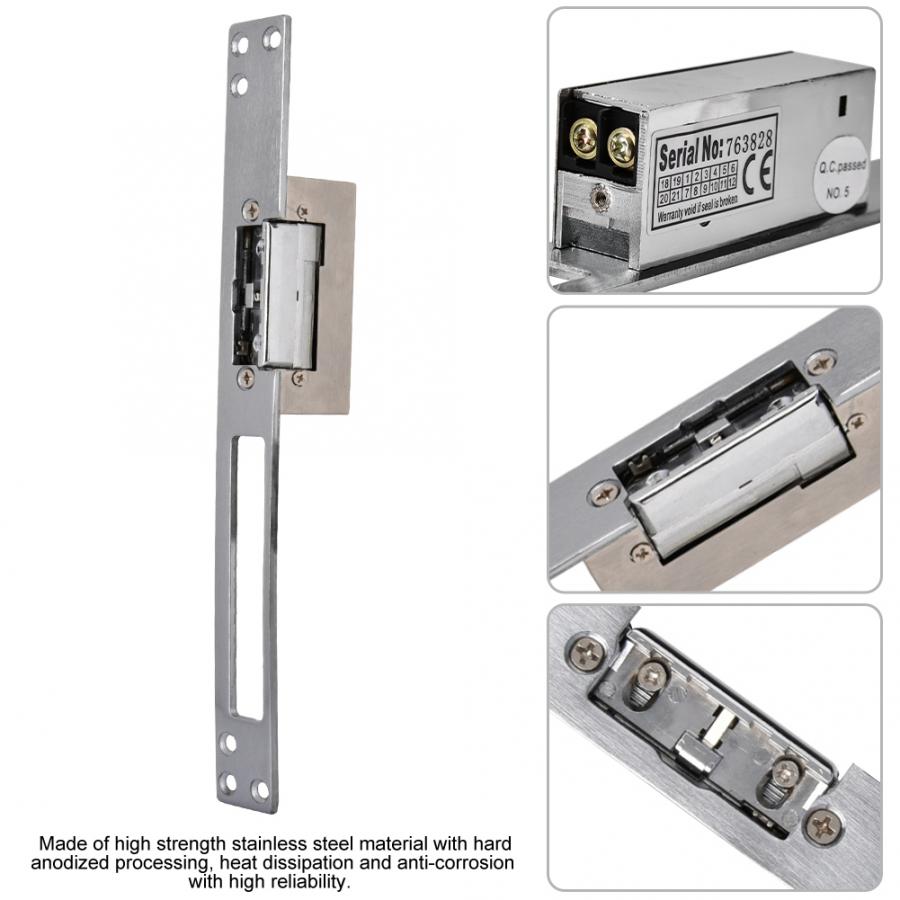 DC 12V Electric Bolt Lock Intelligent Guard Cathod... – Grandado