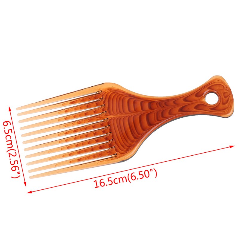 Women Random Wide Tooth Hair Comb Curly Hair Brush Salon Hairdressing Styling Long Tooth Styling Pick Comb: as pic