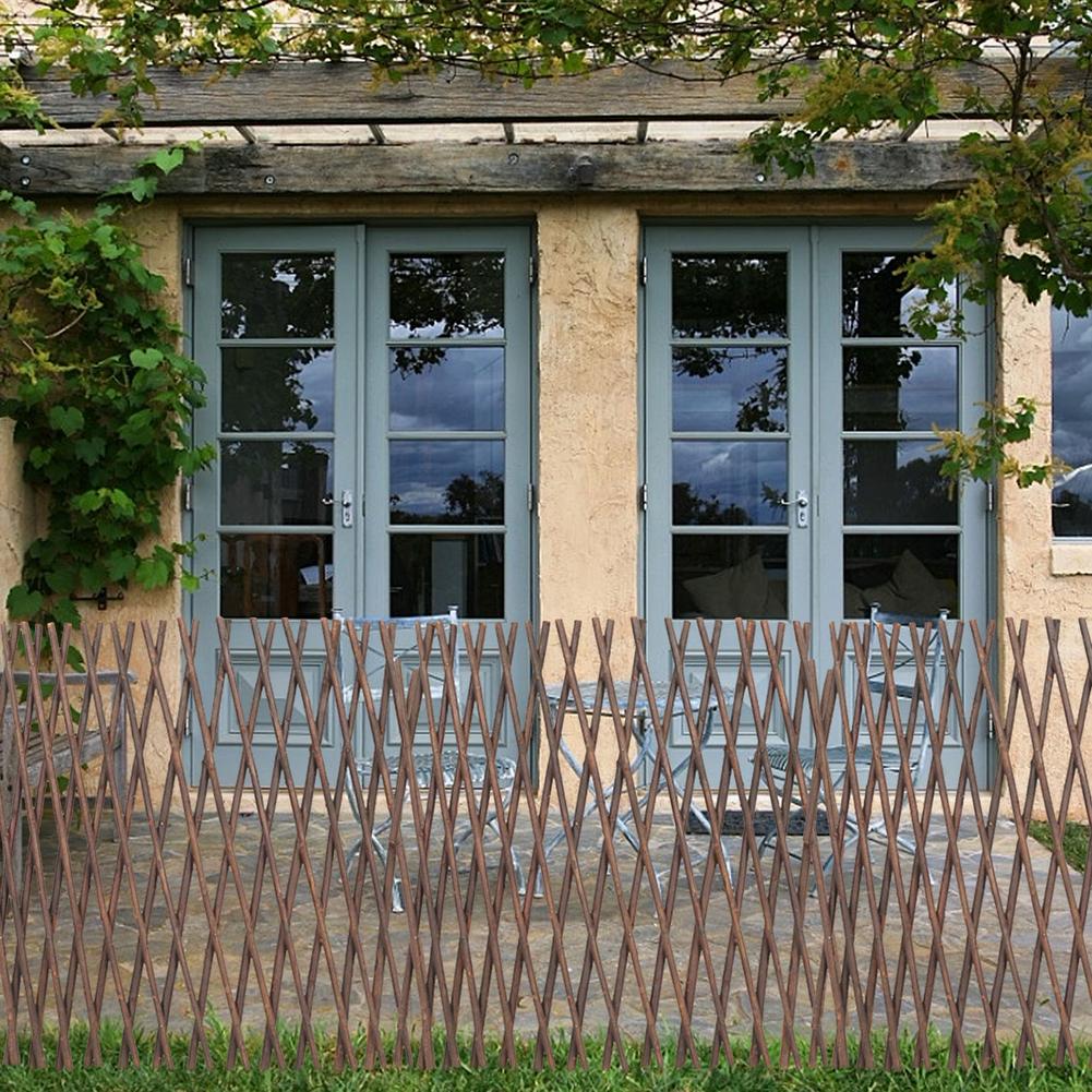 ​expandable Wooden Garden Trellis Fence Natural Willow Lattice Fence Climbing Plant Supports Garden Fence Panel Gardens Decora