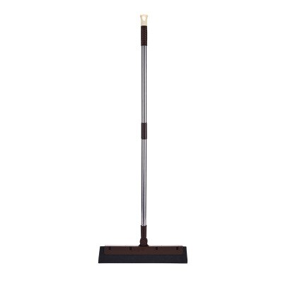 Magische bezem magische stofvrije schraper dubbelzijdige glaswisser wisser badkamer vloertegel schraper: Bruin