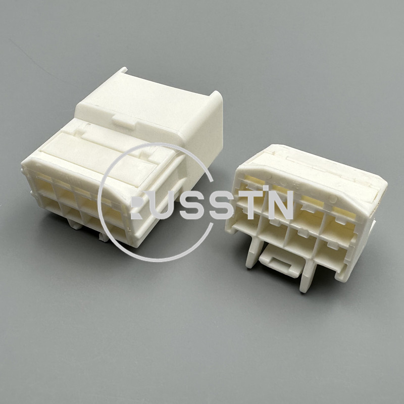 1 Set 8 Pin Automotive Unsealed Socket AC Assembly Plastic Housing Male Female Wiring Harness Connector 90980-11615